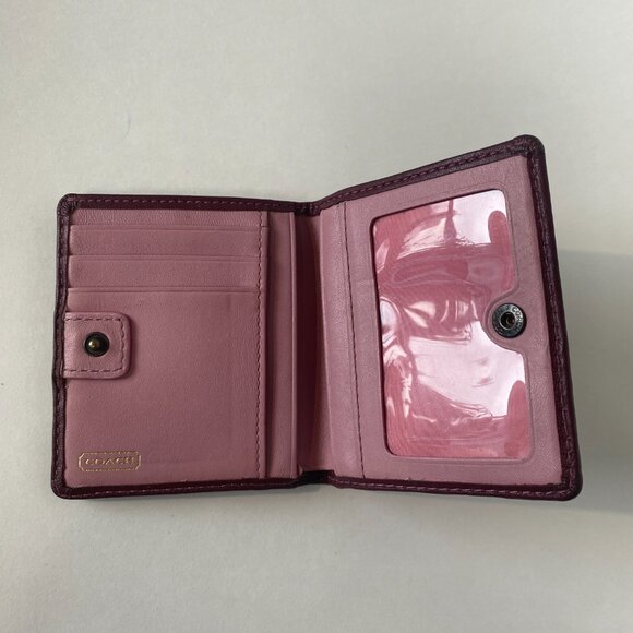 Coach Quilted Monogram BiFold Wallet - Picture 5 of 6